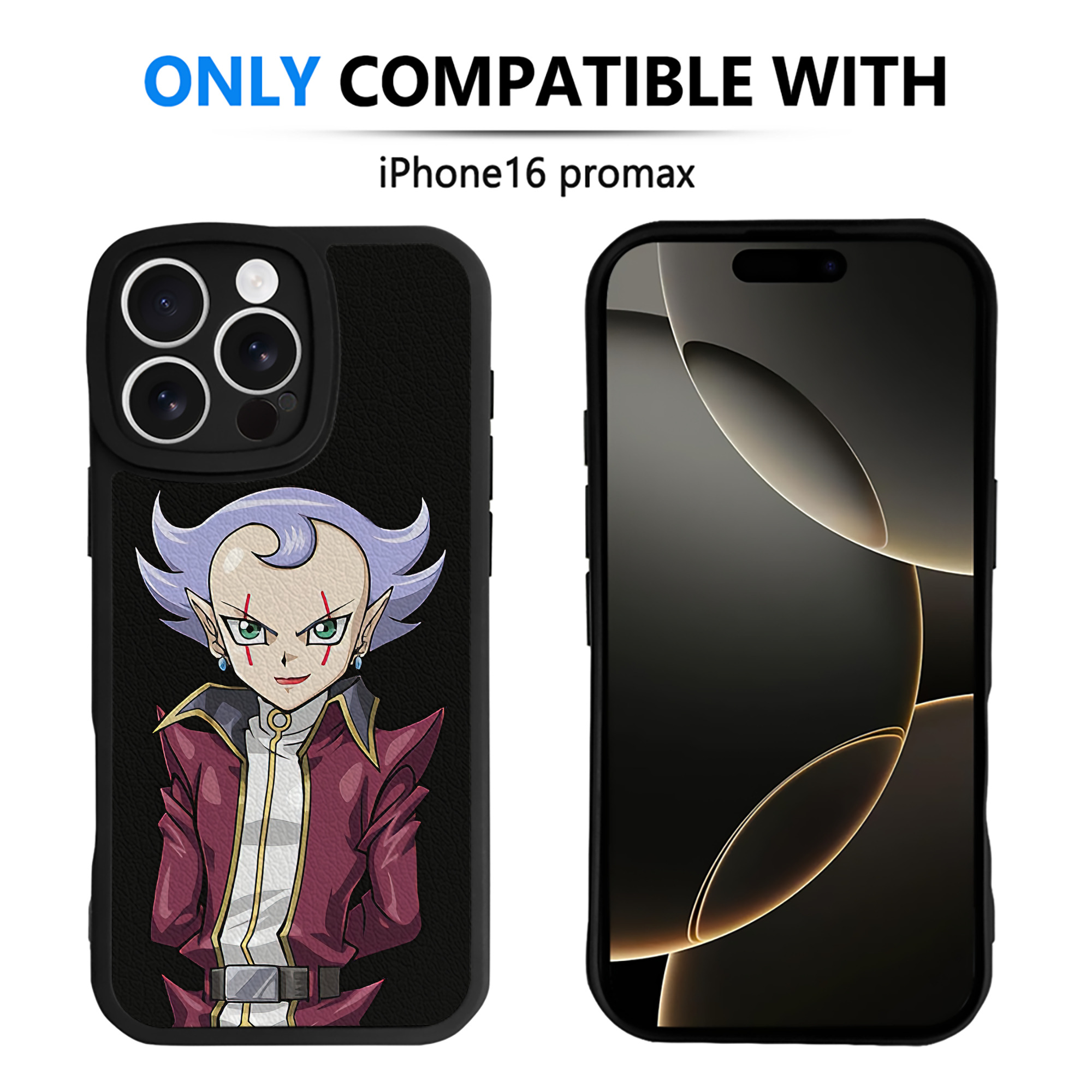 遊☆戯☆王 Yu-Gi-Oh! 【iPhone 16シリーズ対応】シリコンスマホケース（レザー調） 材質：シリコン